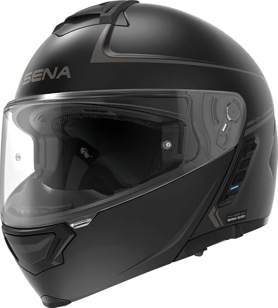 Sena Technologies Impulse Flip Up Solid Helmets Small Matte Black