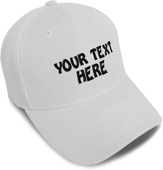 Speedy Pros Custom Hat, Personalized Embroidered Baseball Cap for Men Women