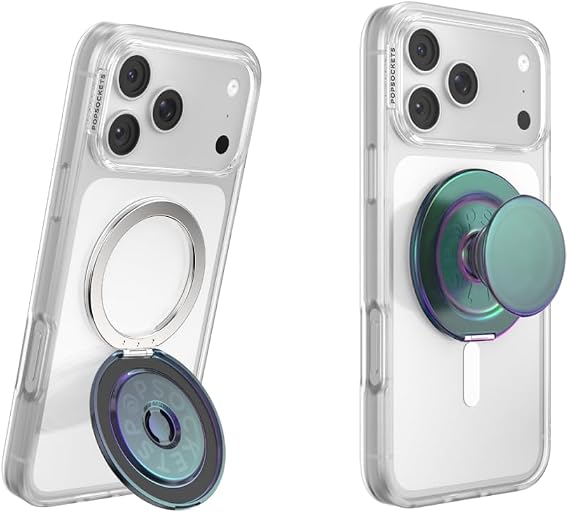 PopSockets Kick-Out Grip for MagSafe, Kickstand- Nightshade