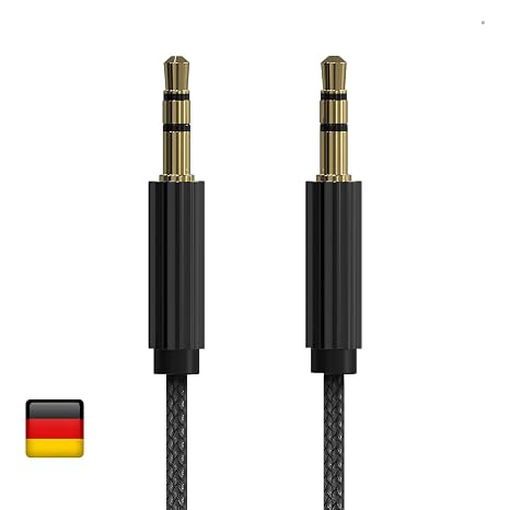 Woyax by Deji 3.5mm to 3.5mm Aux Ses Kablosu Stereo Destekli Örgülü 1.2m