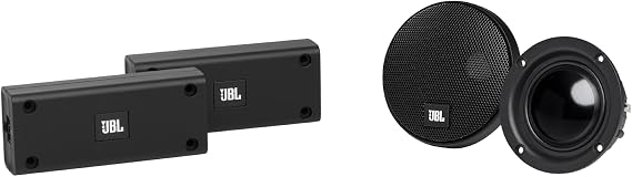 JBL 2 1/2" Car Audio Midrange Upgrade System, Black