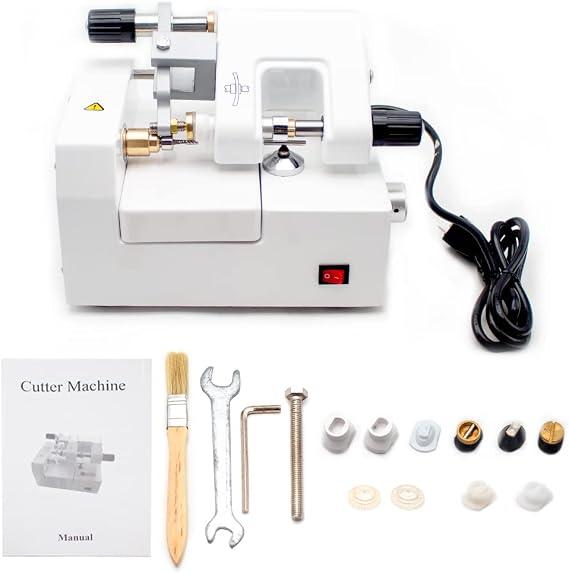 CP-4A Optical Lens Cutting Milling Machine, Spectacle Lens Edging Machine, Glasses Electric Cutter 70W