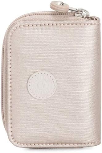 Kipling Tops Small Wallet, Metallic Glow (Silver)