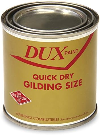 Dux, Quick Dry Gilding Size, Oil-Based, Clear, Pint (16 oz), DQ/P