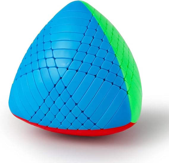 Willking Mastermorphix stickerless 9X9 Magic Cube Master pyramorphix 9X9 Puzzle Brain Teaser