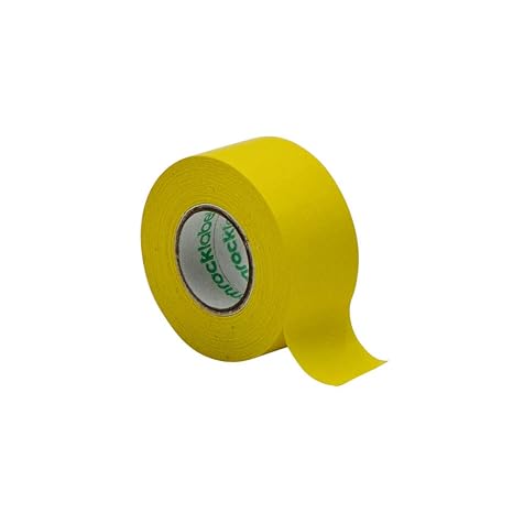 Labeling Tape, 1in. x 500in, Yellow, 1in. Core, 3 Rolls/Unit