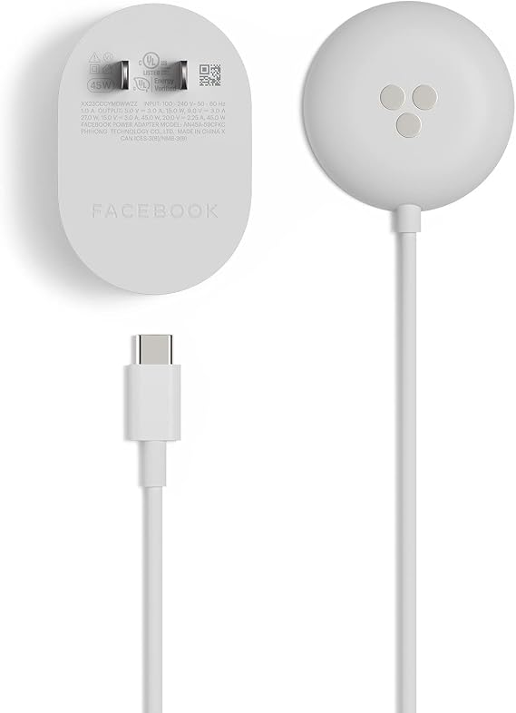 Charging Dock for Meta Portal Go - portable smart video calling