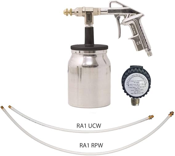 Undercoating Gun + Spray Wand Kit + Air Regulator (RA1T+RA1SWK)