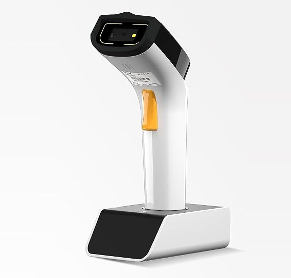 NETUM Wireless Wi-Fi Barcode Scanner Connect with TCP UDP Network Protocols | 1D 2D QR pdf417 Scan GunHands Free Automatic Sensing Bar Code Reader, Suitable for inventory, POS industry - DS2800