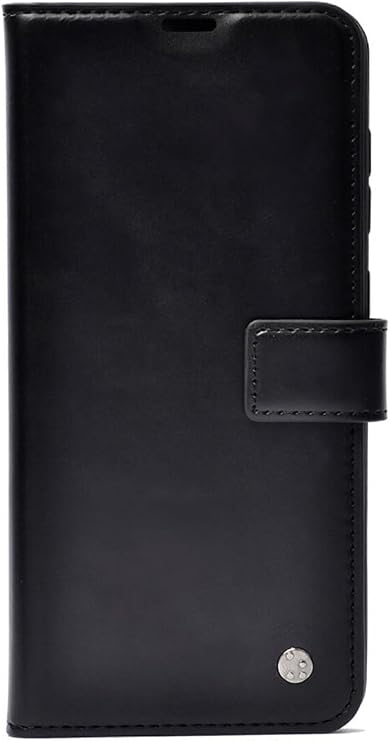 Xiaomi Redmi 15 ile Uyumlu Kılıf, PU Deri, Kapaklı, Standlı, Kartlıklı, Cüzdan, Siyah