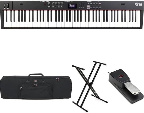 Roland RD-08 88-key Digital Stage Piano Stage Bundle