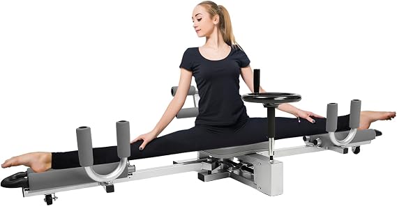 Leg Stretcher - 330.7lbs Heavy Duty Split Machine for Leg Stretching Duty Portable Hip Abductor Machine - Flexibility Stretching Equipment - Ballet, Yoga, Dance, Martial Arts- Home Yoga Gym