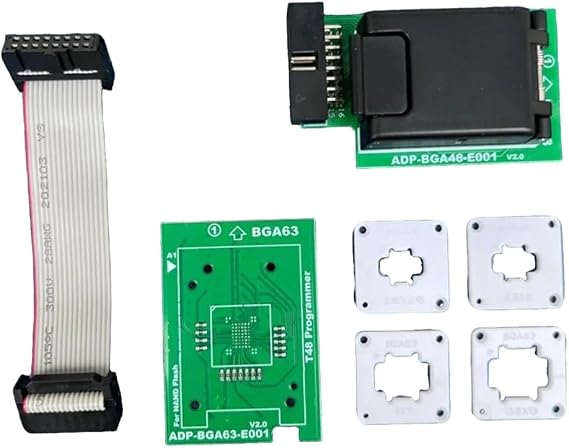 Durability BGA48 BGA63 Adapter Reader Writer for T48 Programmer Efficient Chip Programming and Easy Operations