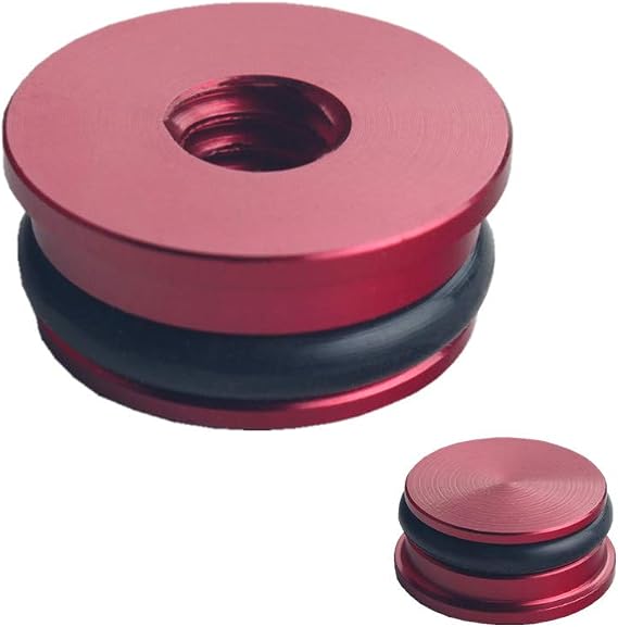 JGR Billet Reusable Front Oil Galley Plug Fits GM Gen III & IV LS Engines LS1 LS2 LS3 LS6 LS7 LS9 LQ4 LQ9 4.8L 5.3L 6.0L 6.2L Red