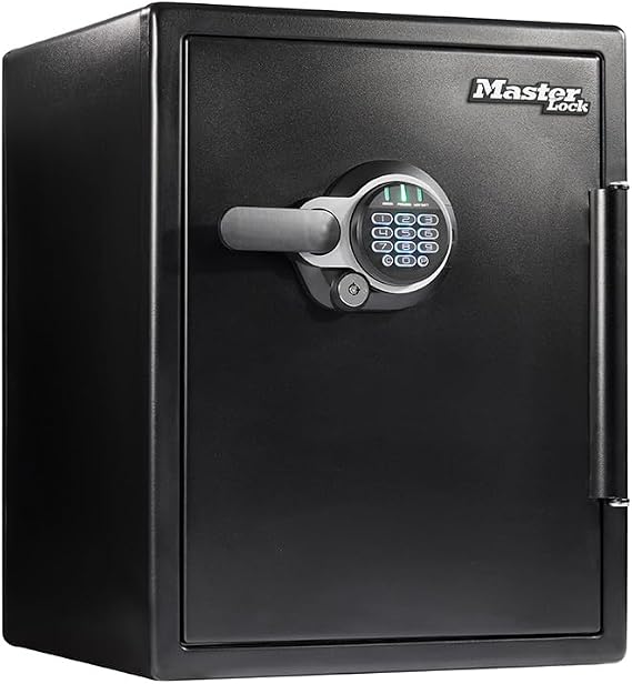 Master Lock Black Steel Fireproof and Waterproof Safe with Digital Keypad, 2.0 cu-ft, STW205GYC