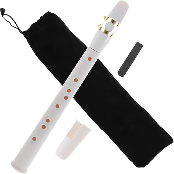 Mini Saxophone Portable Pocket Sax Instrument for Adults Deform-resistant Music with Bright Color Educational Gift for Musical Development and Creativity