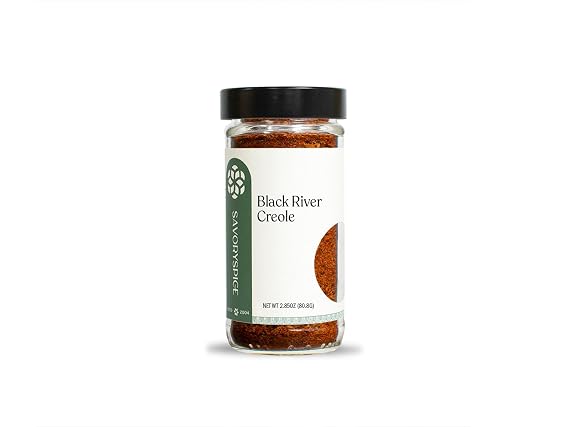 Savory Spice Black River Creole - Louisiana-Inspired Creole Seasoning for Gumbo, Jambalaya, Seafood Boils, Catfish & BBQ (2.65 oz)