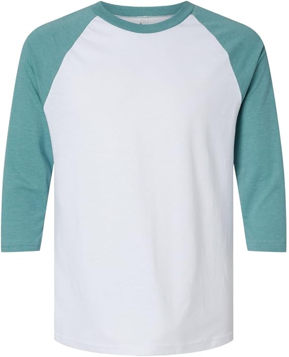 American Apparel CVC Three-Quarter Sleeve Tee
