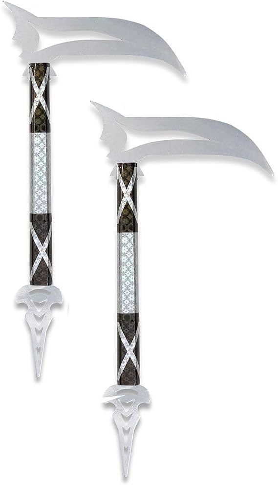 Playwell Competition Performance Lotus Kamas - (Double Ended) - Silver/Black