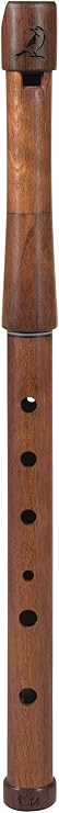 Wooden Whistle PBC-01 Svirel Key of B Flute Great Sound Hand Carved Flute Folk Wind Music Instrument Handmade Woodwind Brown