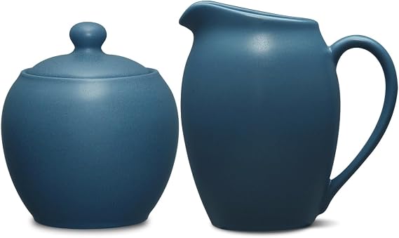 Noritake Colorwave Blue Sugar & Creamer Set