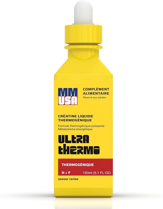 MMUSA Ultra Thermogenic Serum: Top Fat Burner & Metabolism Enhancer. Slim, Boost Energy, Elevate Pre-Workout Performance. Muscle Support, Appetite Control. for Men & Women. Cherry, 5.1 Fl Oz