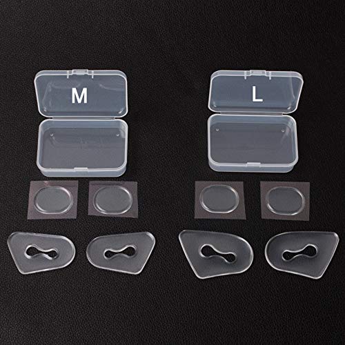 QiangCheng Nose Guard Face Shield Silicone Gel Protective Pads for Pressure Points