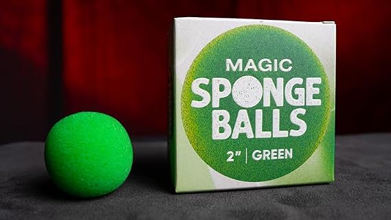 Magic Sponge Balls 4PK Green 2"" by Murphy's Magic