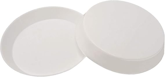 Honbay 30PCS Plastic White Bead Sorting Tray for Jewelry Making (Round)