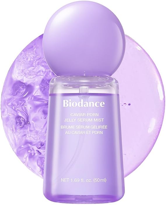 BIODANCE Caviar PDRN Jelly Serum Mist 1.69 fl.oz | Hydrating Face Mist, Revitalizing & Radiance Face Spray, Sprayable Hydrogel, Travel Essentials & Self Care Gifts for Women, Korean Skin Care