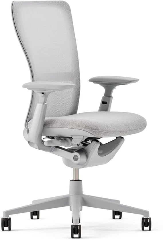 Haworth Zody Ergonomic Office Chair, Home Office Desk Chair, Cement