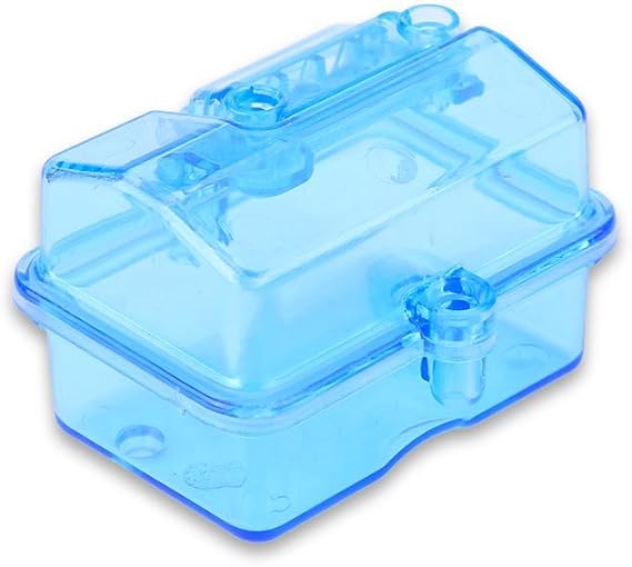 RC Car Receiver Box, Transparent Design, Remote Control Accessory, Receiving Container for Hobbyists, Enthusiasts, Beginners