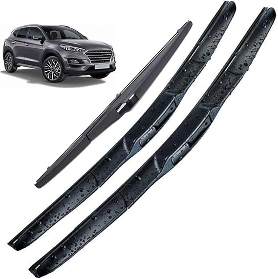 Wiper Front & Rear Wiper Blades Set,For Hyundai Tucson TL 2016-2020 Windshield Windscreen Window Brushes 26;16;14;