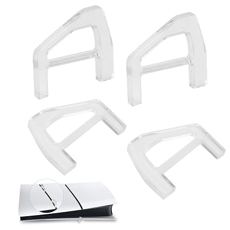 YIBEICO 4pcs Stand for PS5 Slim/Pro Digital Edition