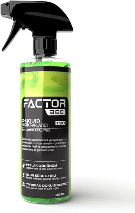 X Liquid Sıvı Lastik Parlatıcı 500 ML