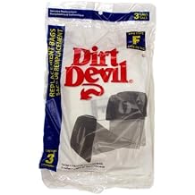 Dirt Devil Paper Bag, Royal Can Vac Type F 3pk
