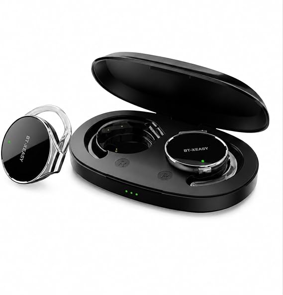 Open Ear Headphones with Ear Hooks, 52Hrs Playtime, Bluetooth 5.4 | Dual Device Pairing, Lightweight Clip-On Design, Wireless Earbuds Over Ear for Work