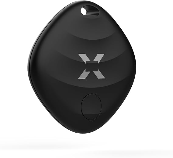 Xenon Smart Air Tag Akıllı Bluetooth Takip Cihazı Anahtar Çanta Bavul ve Evcil Hayvan için Kayıp Eşya Bulucu Uzun Pil Ömürlü IOS Uyumlu (Siyah) X6605