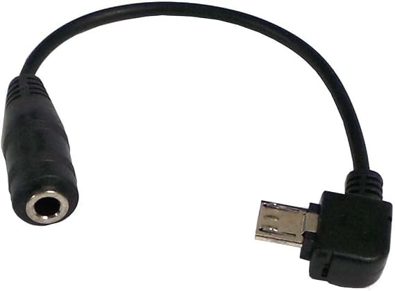 3.5mm Micro USB Jack to Headphone Earphone Headset Adapter Socket Audio Cable