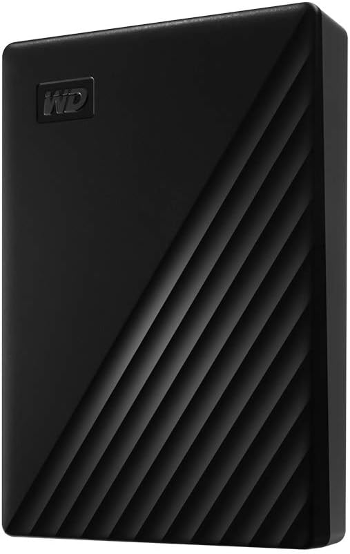 WD 4TB My Passport, Portable External Hard Drive, Black, Backup Software with Defense Against ransomware, and Password Protection, USB 3.1/USB 3.0 Compatible - WDBPKJ0040BBK-WESN