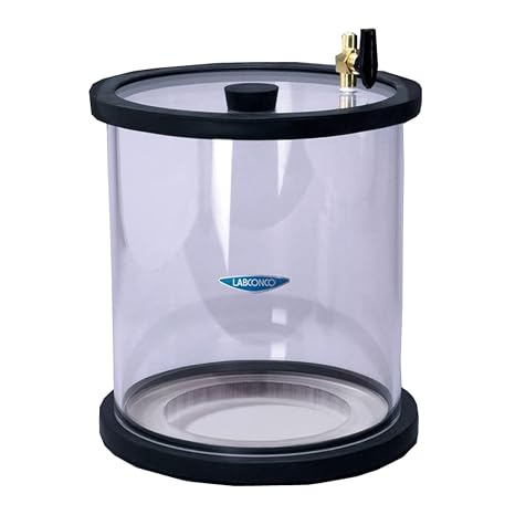 Labconco 7318702 Chamber, Short, Clear, 13.6" Diameter, 16.8" Height