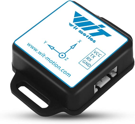 WitMotion WT901C TTL Version Built-in MPU9250 High Precision 3-Axis Angle + Gyro + Accelerometer Sensor ±16g + Magnetometer 9-Axis Accelerometer 0.2-200Hz Output Kalman Filtering Tilt Angle Sensor