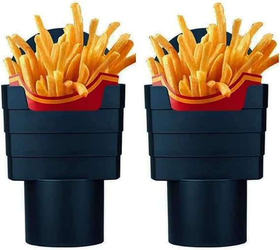 French Fry Holder Multi-Purpose Universal Drink Beverage Fast Food Holders Plastic Phone Mount