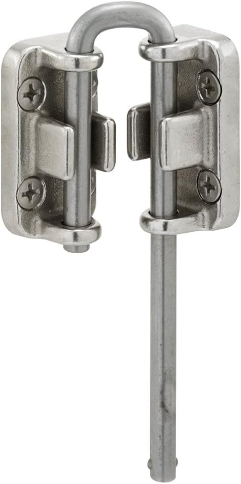 Prime-Line S 4380 Sliding Door Loop Lock, 13/16 In., Stainless Steel Construction (Single Pack)