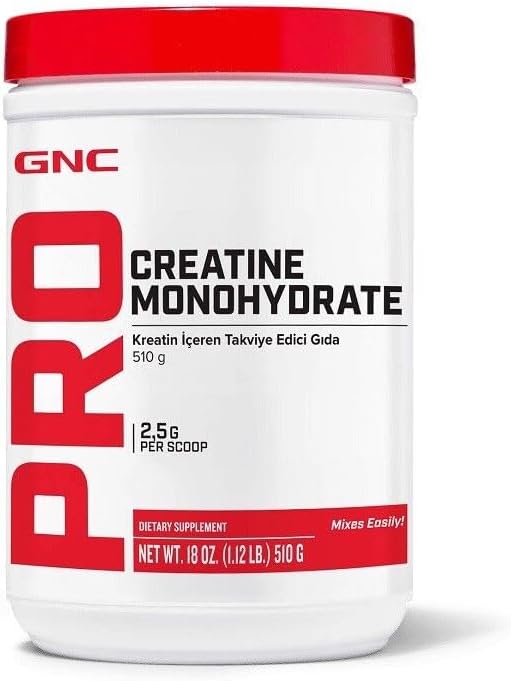 GNC Creatine Monohydrate 510G Spor Takviyesi