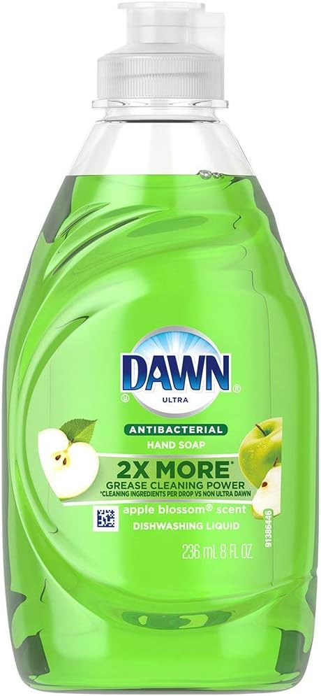 Dawn Antibacterial Hand Soap, Dishwashing Liquid, Apple Blossom