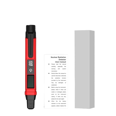 HT81 Nuclear Radiation Detector Pen Portable Geiger Counter Dosimeter for Uranium Ore Stone Testing