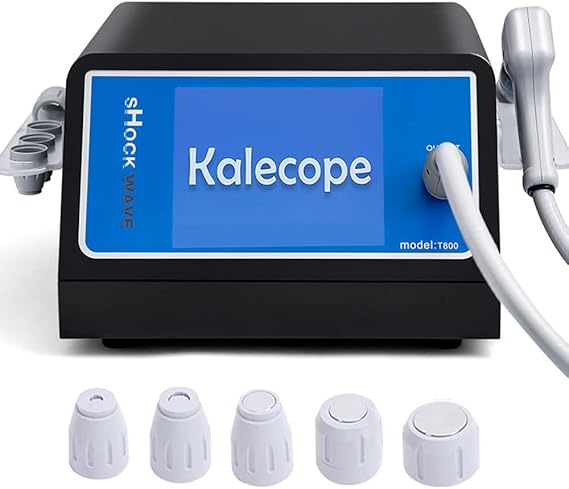 Extracorporeal Shockwave Therapy Machine Non-Invasive, Painless Physical Therapy Device with 10 Bar Output for Back, Elbows & Feet etc