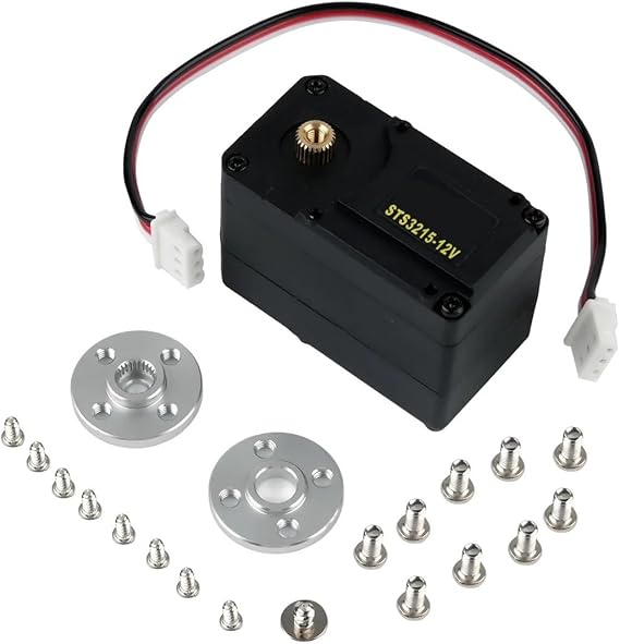 6PCS STS3215 12V 30KG High Torque RC Servo TTL Serial Bus Robot Servo