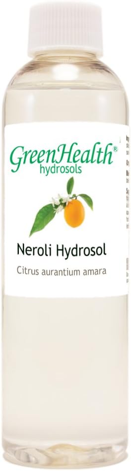 Neroli Hydrosol (Floral Water) - 4 fl oz Plastic Bottle w/Cap - 100% Pure